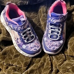 Girls Light up sketchers